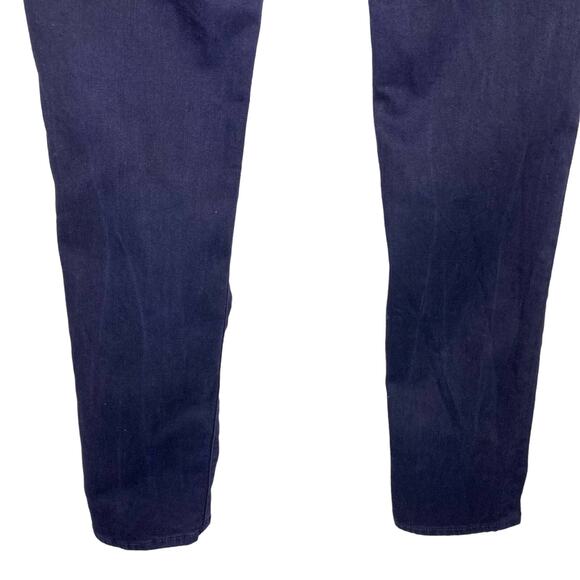 AG Adriano Goldschmied The Prima Mid-Rise Cigarette Jeans Dark Navy Blue Sz 26R - Picture 10 of 16